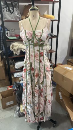 Printed Women's Maxi Dresses O-neck Big Swing Oversized Dress Irregular Hem Dresses Bohemian Female Robes Loose Partywear New
