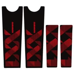 4Pcs SRAM XX1 Colorful Decal Set Stylish Vinyl Stickers for Bike Cranksets Laptops Skateboards Water Bottles