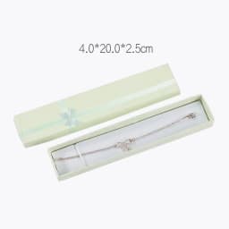 Paper Necklace Jewelry Box High-grade Gift Packaging Box Long Chain Bracelet Storage Box Jewelry Organizer Case Wholesale Joyero
