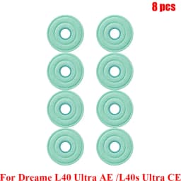 Accessories For Dreame L40 Ultra AE/ Dreame L40s Ultra CE/ Dreame D20 Ultra Cleaner Main Side Brush Fish Scale Microfiber Cloth