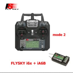 FLYSKY FS-i6X I6X AFHDS 2A RC Transmitter with X6B IA6B IA10B Receiver 10CH 2.4GHz for Aairplane Helicopter FPV Racing Drones