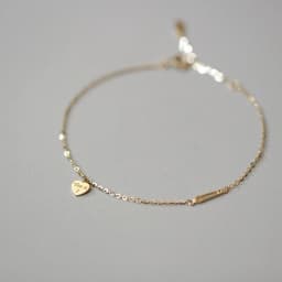 925 Sterling Silver Plated 14K Gold Temperament Simple Heart Bracelet for Women Girlfriend Valentine's Day Gift Jewelry