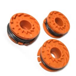 3 Count Trimmer Spool Kit With 1.65mm Line For Mac For Allister MGTP18Li Each Spool Has 3.05 Meters Of Heavy Duty Cutting String