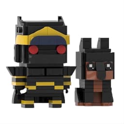 Bricklink MOC Game Fantasyed Action Figures Zack Fair Tifa Aerith Cloud Mog Bricks Sets Building Blocks Kid Toys Christmas Gift