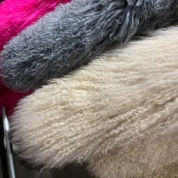 Mongolian Fur Jacket Stand Collar Women's Mongolian Fur Coat Winter Warm Winter Natural Fur Cloth 908