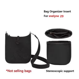 Bag Organizer Insert for Evelyne16/29 Lightweight Nylon Storage Bag Inner Pocket Bag Accessory