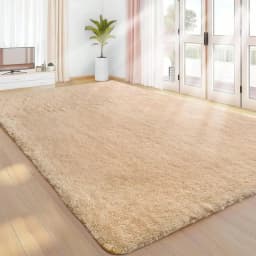 VIKAMA Pink Bedroom Carpet - Soft and Plush for Home Decor - Living Room, Dorm Room Floor Mat - Bedroom Side Rug