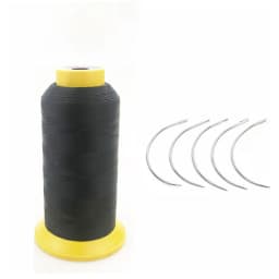 Nylon Thread For Hair Extensions Tools Hook Needle Hairdressing Salon Supplies Making Wigs Polyester Thread Threads For Weaving