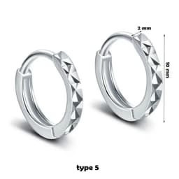 Geometric Tiny Hoop Earrings For Women Micro Crystal Zircon Star Flower Heart Huggie Small Classic Earring Piercing Jewelry Gift