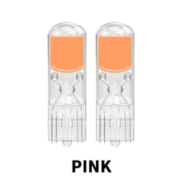 2X T10 W5W 194 T15 W16W LED Bulbs Reading Lights COB Auto Brake Lamp Glass Sapphire Drive-free Dome Light Amber 12V White 6000K