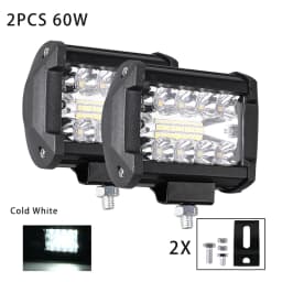 Car Work Light LED Offroad 4x4 Spotlights Fog Lamp Diode Headlight SUV ATV Tractor Boat Trucks Excavator Light Bar 12V 24V