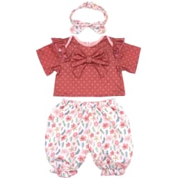 55cm Baby Doll Clothes Jumpsuit  22" Reborn Dolls Lace Dress Hat Children Gift Toys Outfit