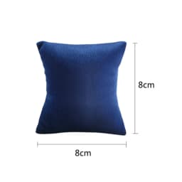 Multi-Color Velvet Jewelry Display Pillow - Watch Bracelet Bangle Anklet Organizer Hand-held Fashion Accessory Holder