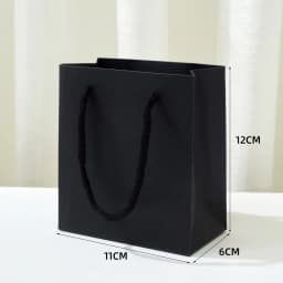 High-end Black Jewelry Gift Box for Earring Necklace Bracelet Ring Pendant Jewelry Storage Square Paper Box Gift Packaging Box