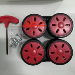 4pcs/Set For Rimowa Luggage Wheel Replacement Load-bearing Silent Casters Suitcase Universal Wheel Repair Travel Accessories