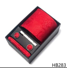 High Grade Holiday Gift Box Brand 8 cm Blue Paisley Tie Handkerchief Cufflink Set Men Necktie Clothing Accessories Birthday Gift