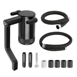 6.4L Oil Can Catch Can Z-Bracket Billet Catch Can for Chrysler Dodge Charger Challenger Jeep Oil Separator Tank