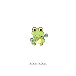 Cute Funny Vertical Middle Finger Frog Alloy Brooch Creative Cartoon Animal Badge Personality All-match Clothing Accessories