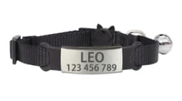 Pet ID Tag Custom collar Personalized Labels Free Engraving Cat Collar Cute Nylon Adjustable Safety Breakaway Small Dog Necklace