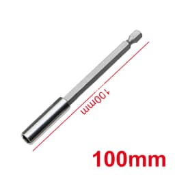Hexagonal Handle Extended Connecting Rod Magnetic Screw Bit Extension Rod Long Handle Screwdriver Tip Holder Non-slip Hand Tools