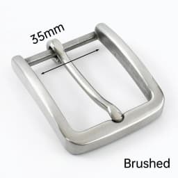1Pc 35/40mm Stainless Steel Man Belt Buckle for 33/38cm Waistband Head Men Jeans Pin Clasp Belts DIY Leather Crafts Accessories