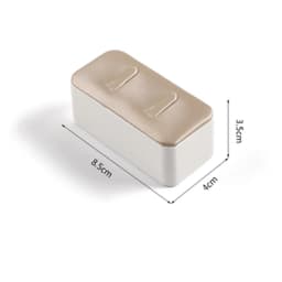 Luxurious Ring Display Stand Pu Leather Jewelry Props Ring Display Tray Earring Holder Counter Jewelry Organizer Showcase Tray