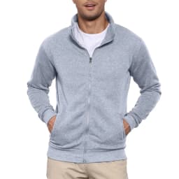 New Men's Sweat Jacket Pullover Hoodie Sweatshirt Man Without Hood with Zip Jacket Outdoor Sport Lightweight Streetwear M-3XL