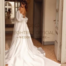 Eightree 2025 A-Line Princess Wedding Dresses Boho Sweetheart Side Slit Bridal Dress Women Wedding Ball Prom Gowns Customized