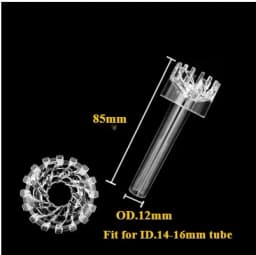 DIY Acrylic Aquarium Skimmer Lily Pipe Spin Surface Inflow Outflow Water Plant Tank Filter Cleaning Fish Tank Accessories