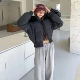 New Ladies Down Cotton-padded Jacket 2025 Lapel Fashion Joker Female Winter Coat Temperament High quality Korean Women Outwear