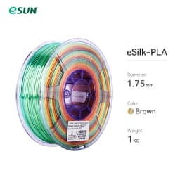 ESUN Rainbow Silk PLA Filament 1.75mm Rainbow Silk Filament for 3D Printer 1KG Printing Material Silk 3D Printer Filament