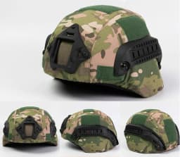 Multicam Helmet Cover Airsoft Tactical Helmet Cover for Military MICH 2000 Helmet Airsoft Shooting Sports Equipment