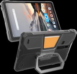 Unihertz Tank Pad E Tablet Back Holder Stand Portable Support Silica Gel Silicone Tansparent Cover For 8849 Tank Pad