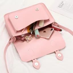 DIY Cambridge Bag Making Kits PU Leather Lady Crossbody Satchel Bags Handcrafted Sewing Semi-finished Set for Women Handbag