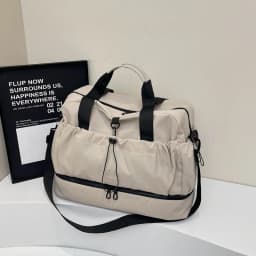 Large Travel Bag - Spacious, Lightweight & Durable. with Adjustable Strap & Pockets. Perfect for Travel & Commute Сумка Женская
