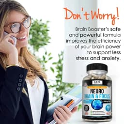 Neuro Brain for Memory & Focus - Nootropic Brain Support Supplement, Focus & Concentration & Cognitive Function