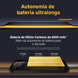 Poco X8 PRO 5G, 512GB/12GB, MediaTek Dimensity 8500-Ultra, Bateria 6500mAh, Câmera 50MP ,Versão Global