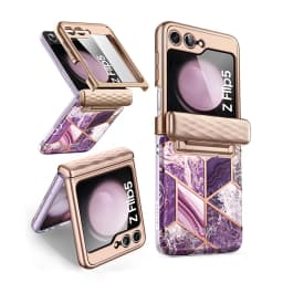 For Samsung Galaxy Z Flip 5 Case 5G (2023) I-BLASON Cosmo Slim Stylish Protective Bumper Phone Case With Hinge Protection