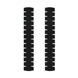 AMASPORT 3K Carbon Fiber Racket Frame Protector Edge Grip Racket Accessory Racket Protector Easy to Replace ,Multi-Piece pack