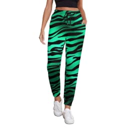 Black White Striped Pants Woman Vertical Lines Print Street Wear Sweatpants Spring Trendy Custom Trousers Big Size