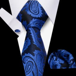 Men Business Tie Set Classic Plaid Dot Necktie Cufflinks Stripe Handkerchief For Wedding High Quality Formal Gravata Accessories