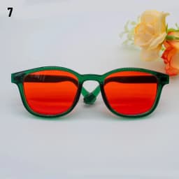 Fashioning Triangle Frames Mirror Photograph Props Dog Eyeglasses Cat Glasses Square Glasses Dog Sunglasses