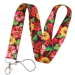 LB3010 Pink Love Neck Strap Lanyard for Key ID Card Cell Phone Straps USB Badge Holder DIY Neck Strap Hang Rope Rainbow Keychain