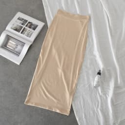 Elastic Mid-Waist Skirt Women's Spring Summer Sexy Straight Cut Cotton Blend Tight Fit A-Line Skirt Fashionable Elegant
