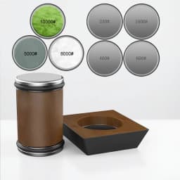 4-Angle Rolling Knife Sharpener 15/18/20/22° Roller Sharpeners Magnet Wooden Base Diamond Grinder Set Woodwork Sharpening System