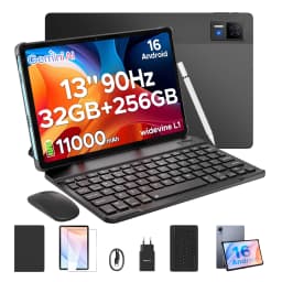 DOOGEE U13 2 IN 1 Tablet PC Android 16 13'' Display 32GB(6GB+36GB) 256GB 11000mAh Battery Quad Speakers UNISOC T7280 Widevine L1