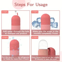 Ice Roller & Stainless Steel Gua Sha Set for Face Eye and Neck Skin Care Beauty Tools to Brighten Skin and Enhance Natural Glow