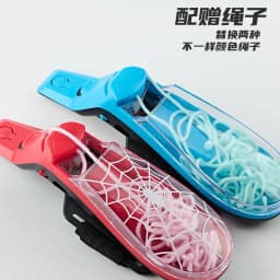 2026 NEW Minous Rope Launcher Wristband Flying String Shooter Automatic Recoil Toy Night Glow Interactive Fun for Male Female Gi