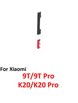 For Xiaomi Mi 9T Pro Phone New Power Volume Button On Off Up Down External Key Internal Flex Cable Parts For K20 Pro Black Blue