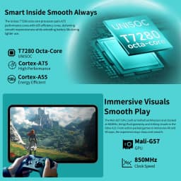 Odea A13 Tablets PC 13.4 inch 8GB RAM(+12GB Virtual) 128GB ROM FHD 8000mAh Unisoc T7280 Octa-Core Android 15 4G LTE